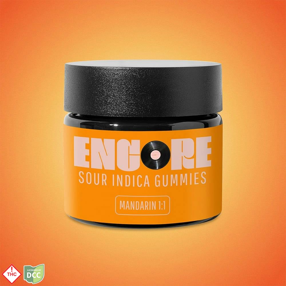 Encore - Sour Mandarin 1:1 THC/CBD Gummies - 10ct - 100mg