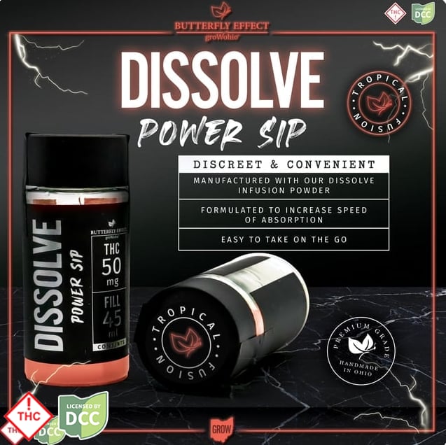 Butterfly Effect - Tropical Dissolve Power Sip - 45g - 50mg