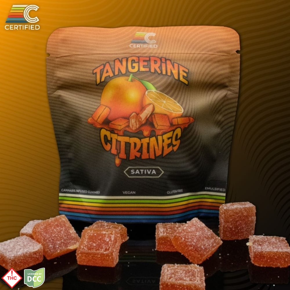 Certified Cultivators - Tangerine Citrine Gummies - 10ct - 100mg