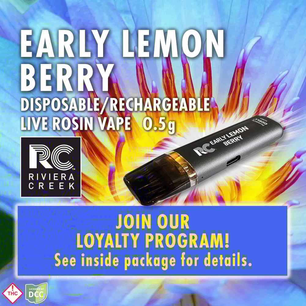 Riviera Creek - Brier Hill - 0.5g Live Rosin Vape Pen