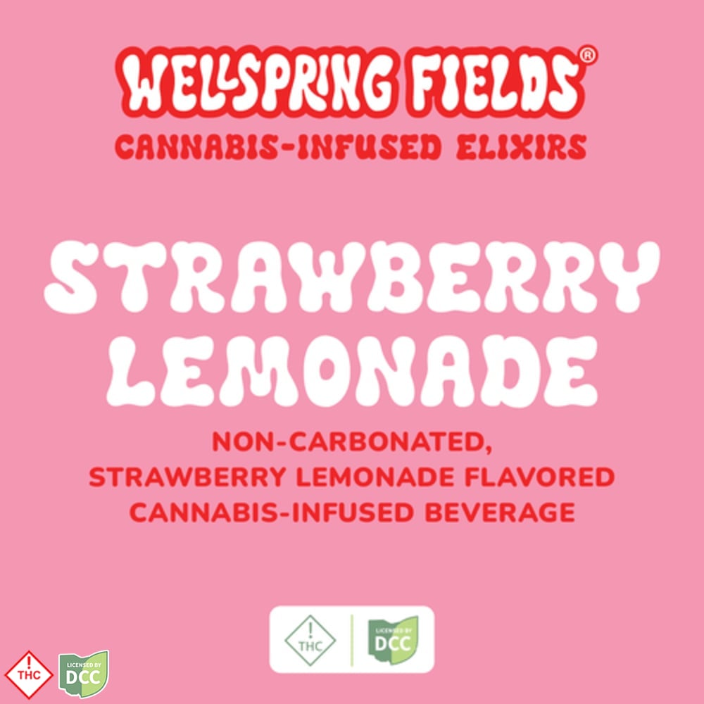 Wellspring Fields - Strawberry Lemonade Elixir - 50mg Wellspring Fields - Strawberry Lemonade Elixir - 50mg