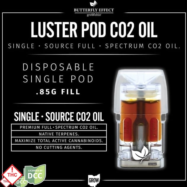 Butterfly Effect - Black Jack - 0.85g Luster Pod Butterfly Effect - Black Jack - 0.85g Luster Pod