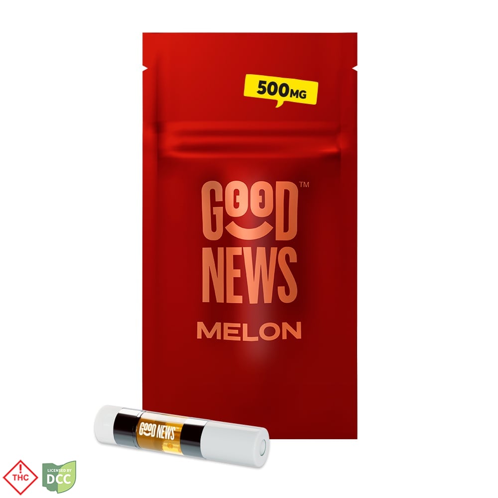 Good News  2 Day Melon   Distillate Cart