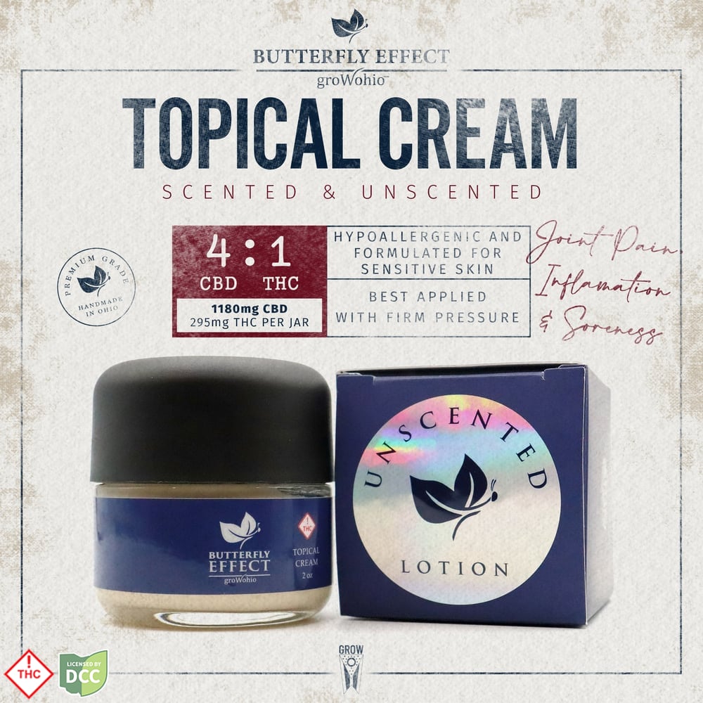 Butterfly Effect - 1:4 Topical Cream - 2oz Jar