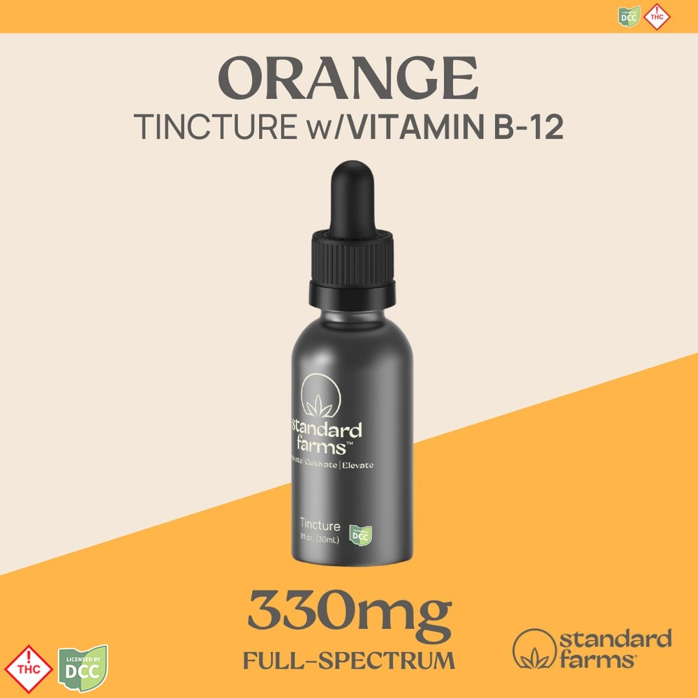 Daytime Tincture w/ Vitamin B-12 3 Day Orange [30ml] (330mg)