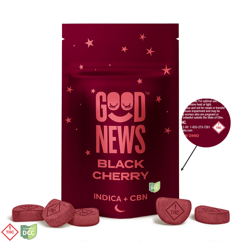 COUNTING SHEEP: Black Cherry with CBN [10pk] (110mg THC/50mg CBN)