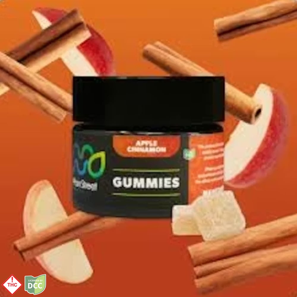 Main Street Health - Apple Cinnamon 1:20 Gummies - 11ct - 55mg Main Street Health - Apple Cinnamon 1:20 Gummies - 11ct - 55mg