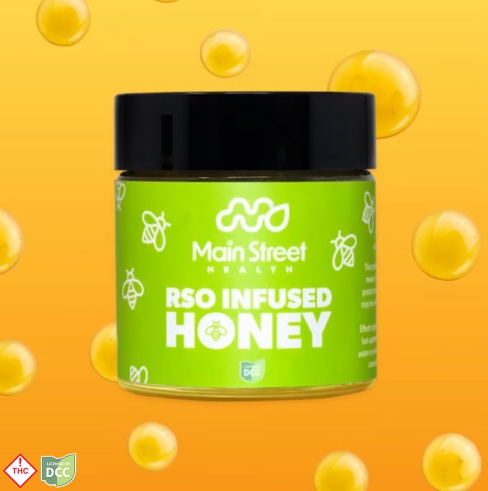 Main Street Health - 3 Day RSO + Honey - 3oz - 322mg
