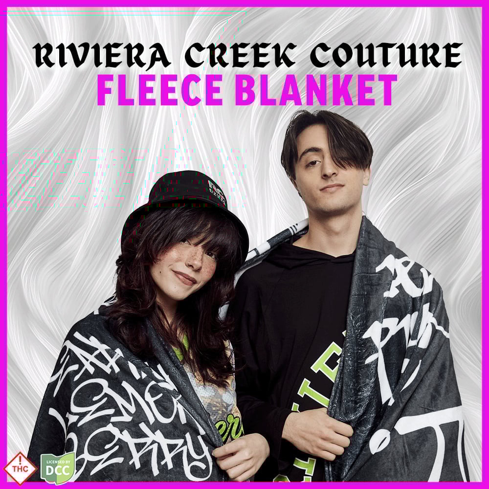 Riviera Creek Couture Fleece Blanket [OS]