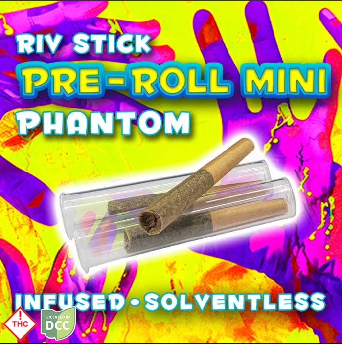 Riviera Creek - Infused - Pre-Roll Minis 3pk - Phantom - 1g