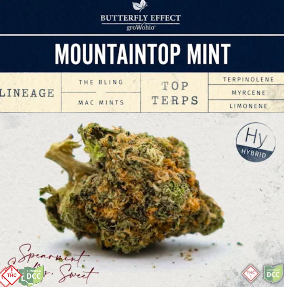 Butterfly Effect - Mountaintop Mint - 2.83g