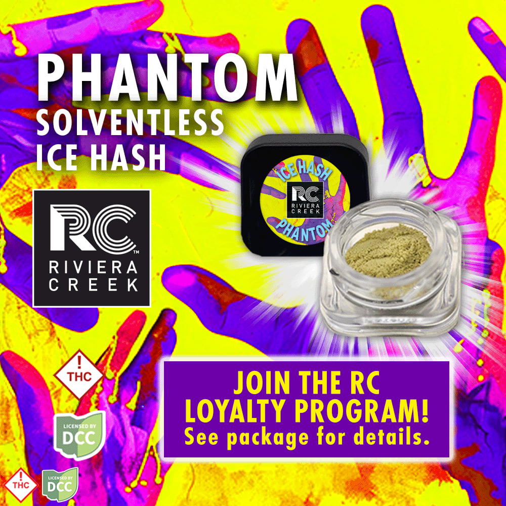 Riviera Creek Phantom Ice Hash