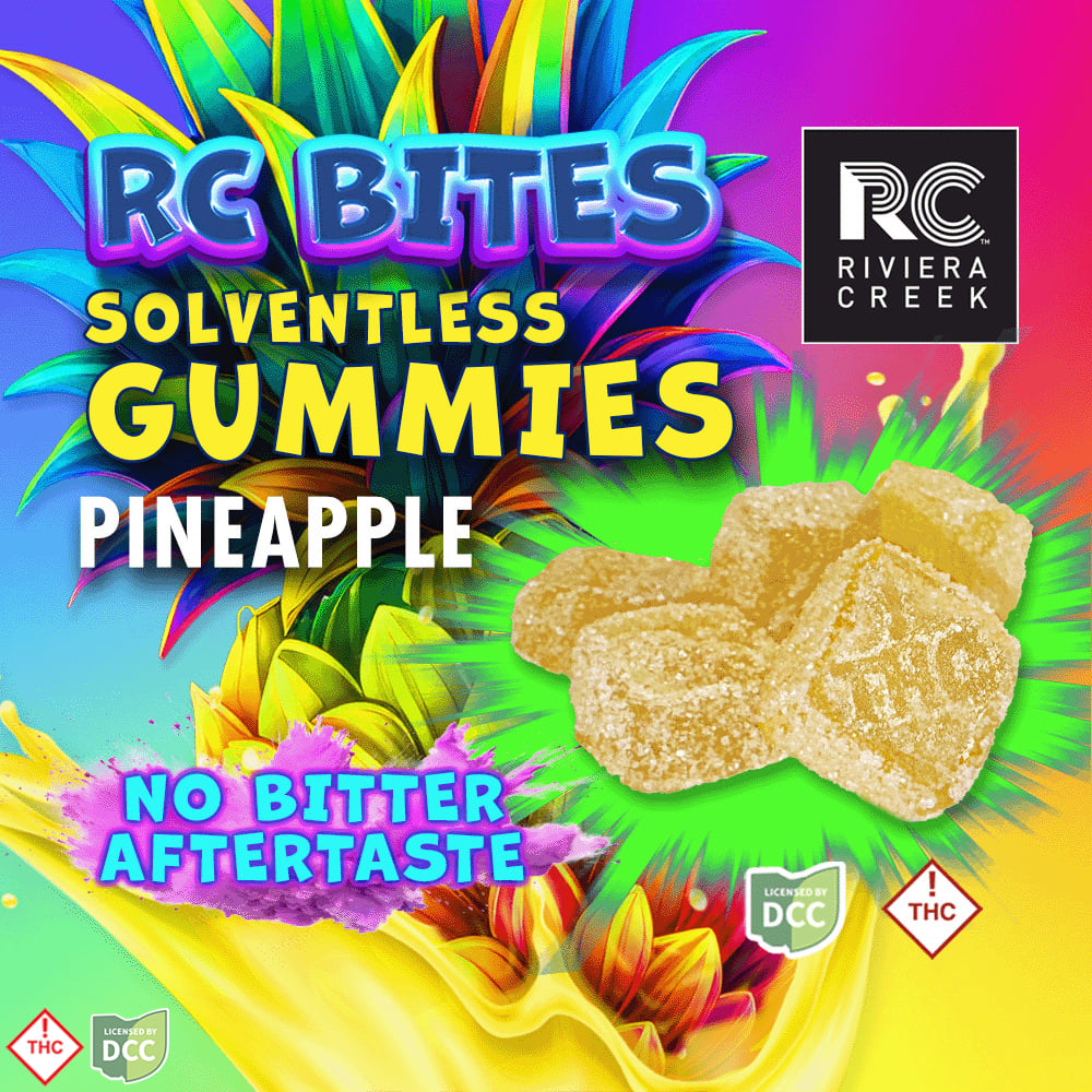RC Bites - Pineapple Gummies - 10ct - 100mg