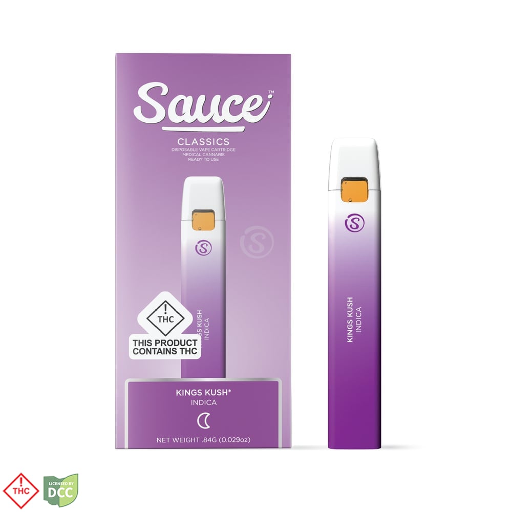 Sauce - 2 Day Kings Kush - 1g Vape Pen Sauce - 2 Day Kings Kush - 1g Vape Pen