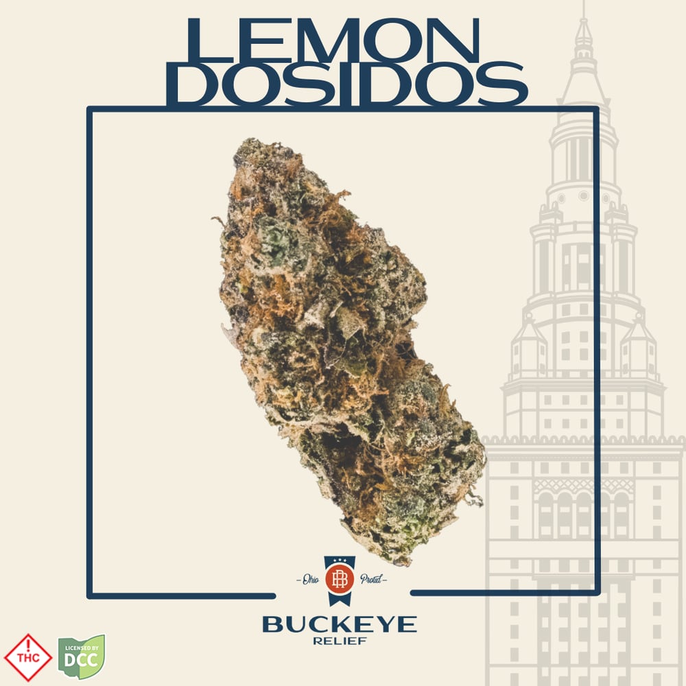 Buckeye Relief - Lemon Dosidos - 2.83g Buckeye Relief - Lemon Dosidos - 2.83g