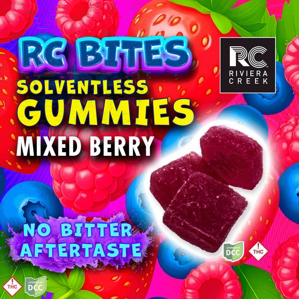 RC Bites - Mixed Berry Gummies - 3ct - 30mg