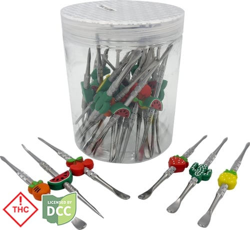 SirEEL - Fruit Steel Dab Tool - Asst. Fruits