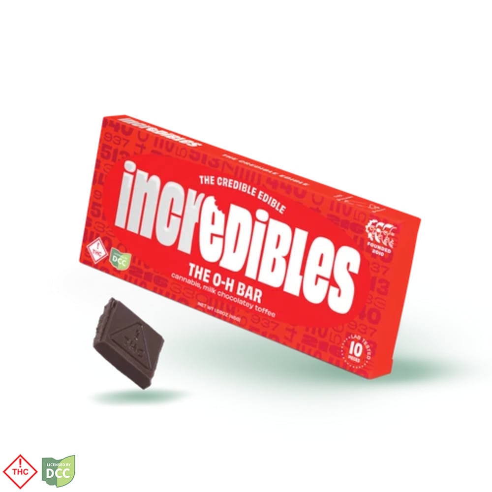 Incredibles - The OH-Bar - Chocolate - 10ct 100mg