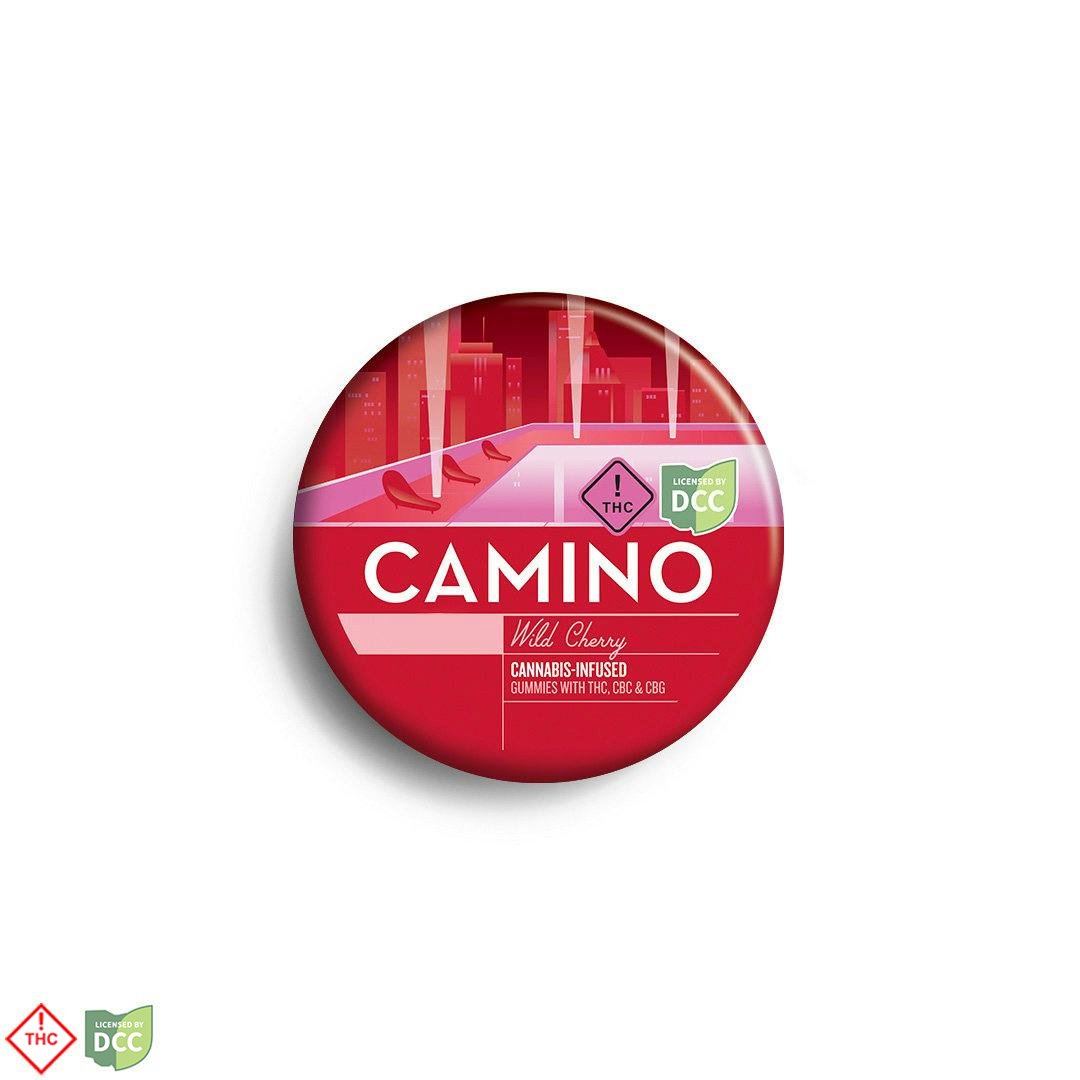 KIVA Camino - Wild Cherry Gummies - 20ct - 110mg