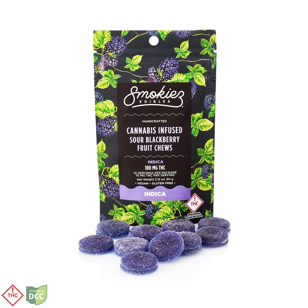 Sour Blackberry - Indica [10pk] (100mg)