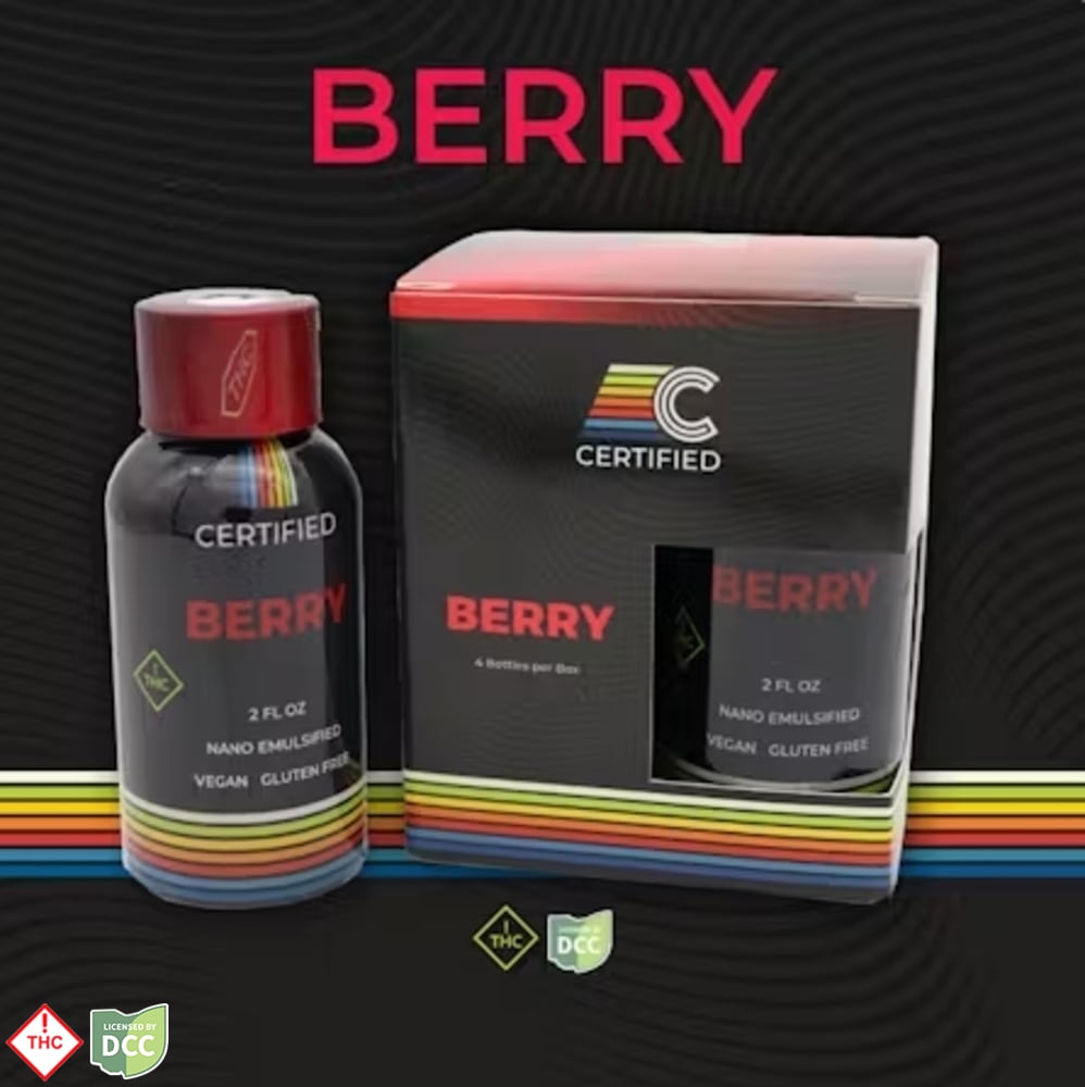 Certified Cultivators - Berry Drink - 4ct - 100mg