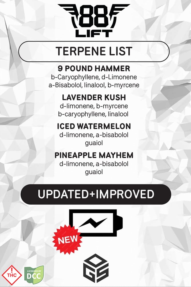 88 Lift - I.W. 2.0 - 1g Vape Pen