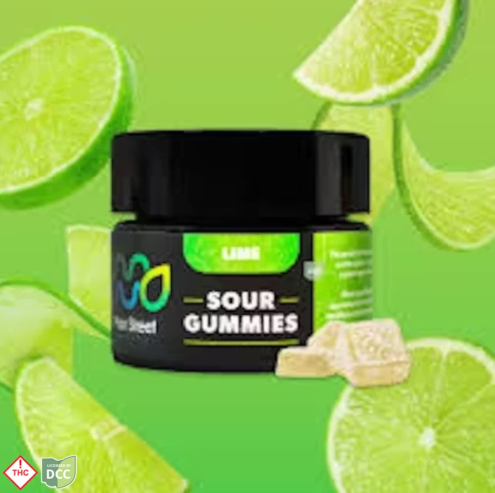 Main Street Health - 2 Day Lime Rosin Gummies - 11ct - 220mg