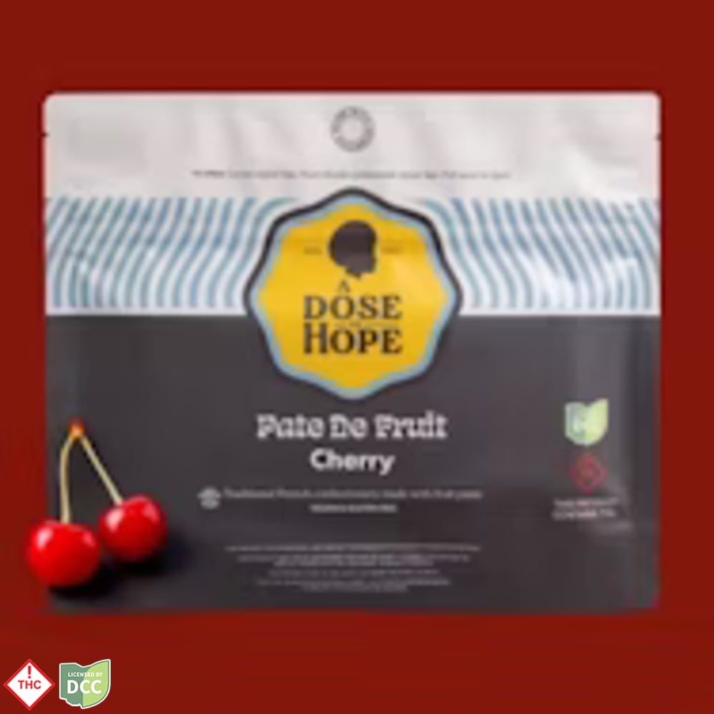 Dose Of Hope - Cherry RSO - Pate De Fruit - 10ct - 100mg