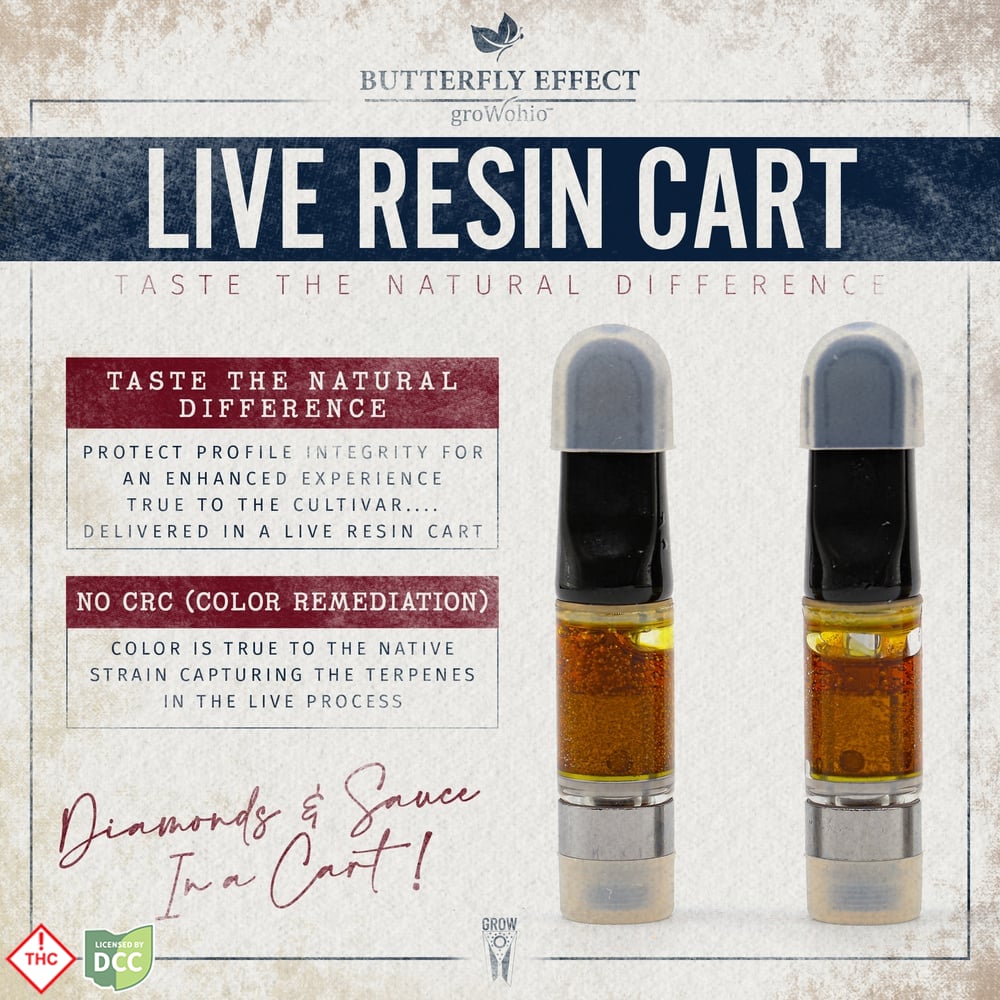 Butterfly Effect Humboldt Dream Live Resin Cart Butterfly Effect Humboldt Dream Live Resin Cart