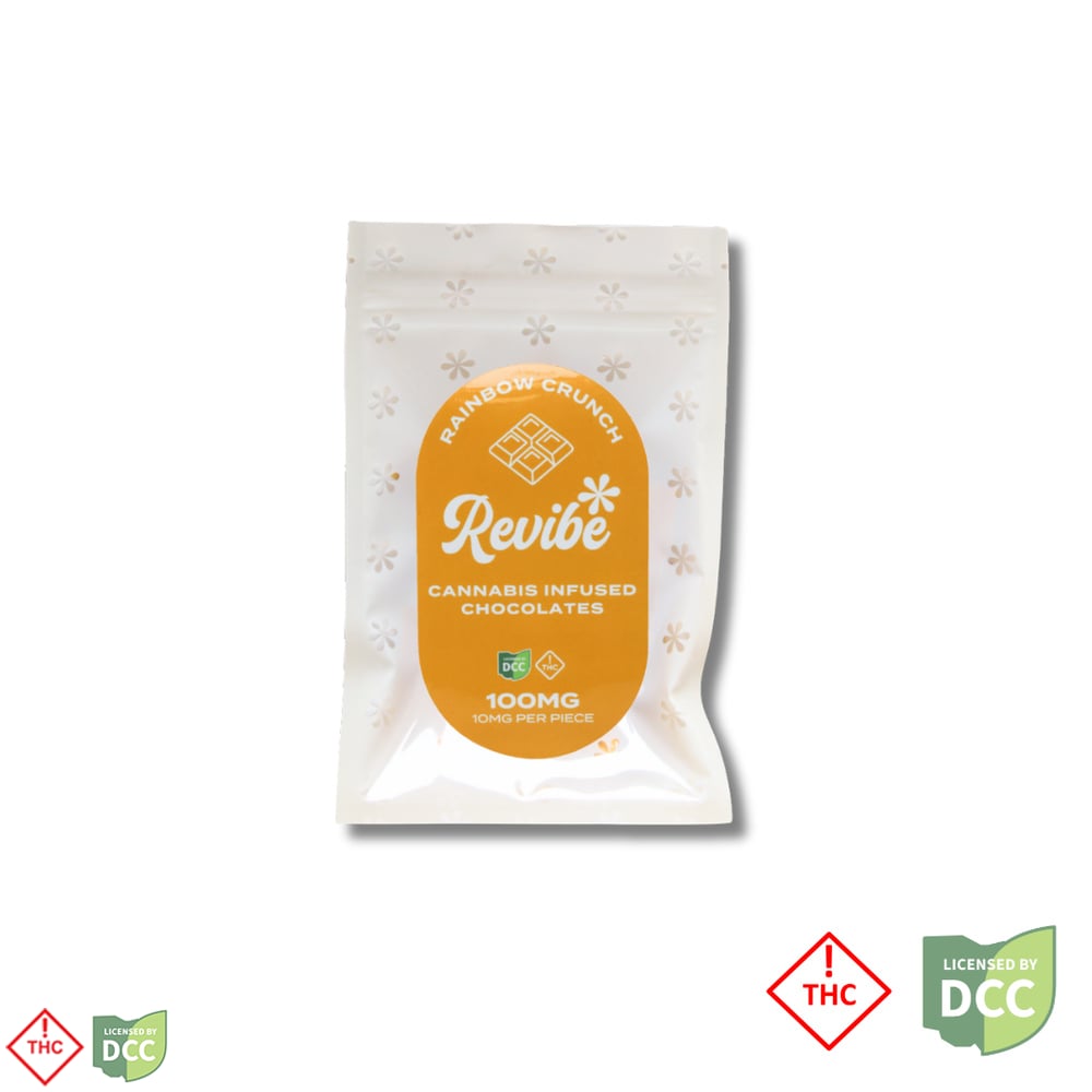 Rainbow Crunch White Chocolate [10pk] (100mg)