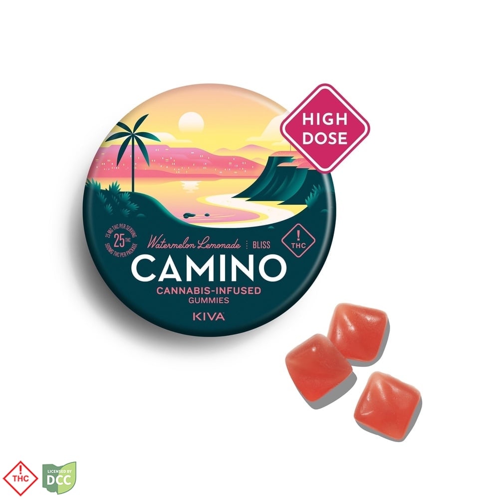 KIVA Camino - 5 Day Watermelon Lemonade Gummies - 20ct - 500mg