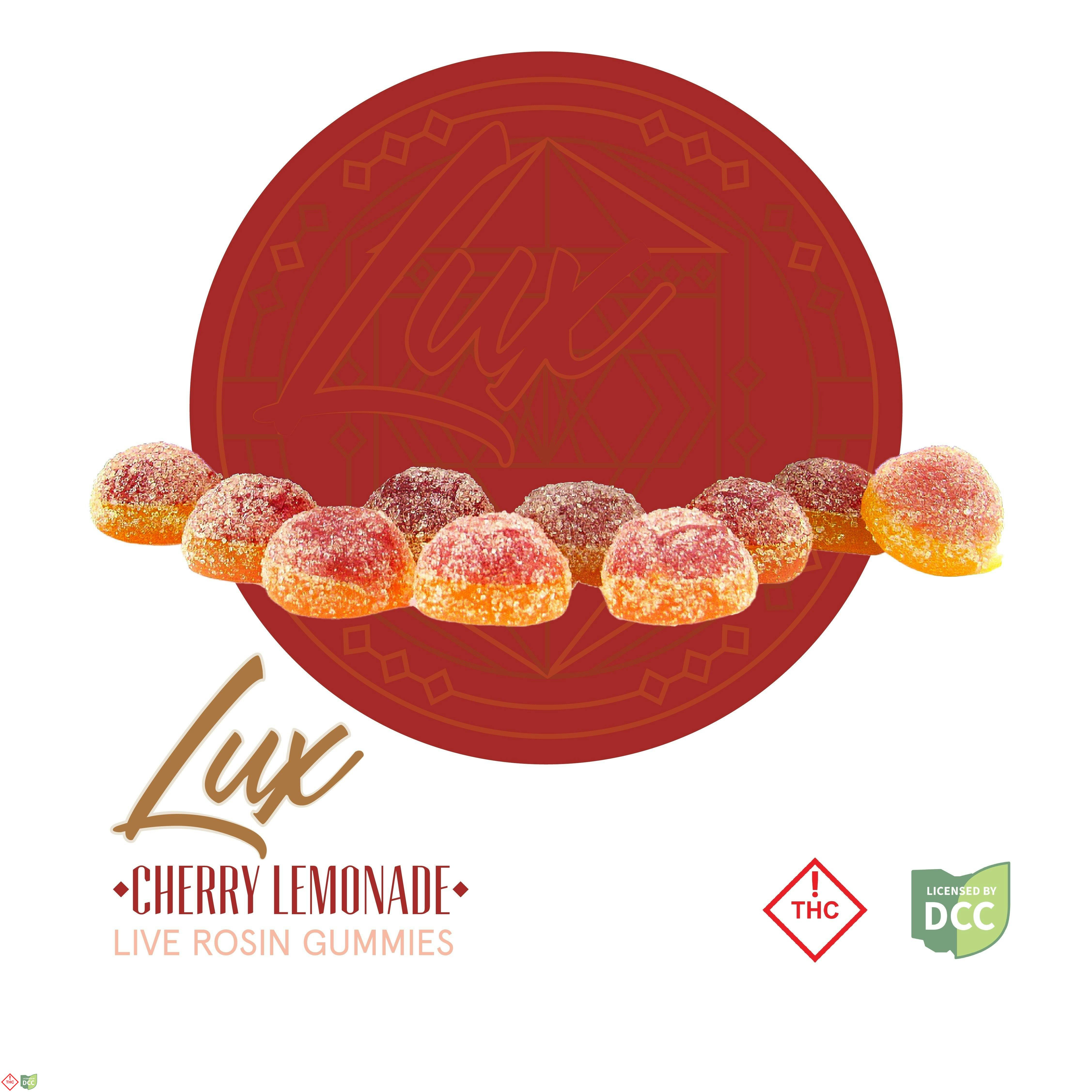 Cherry Lemonade Live Rosin Gummies | 100mg (5pk)