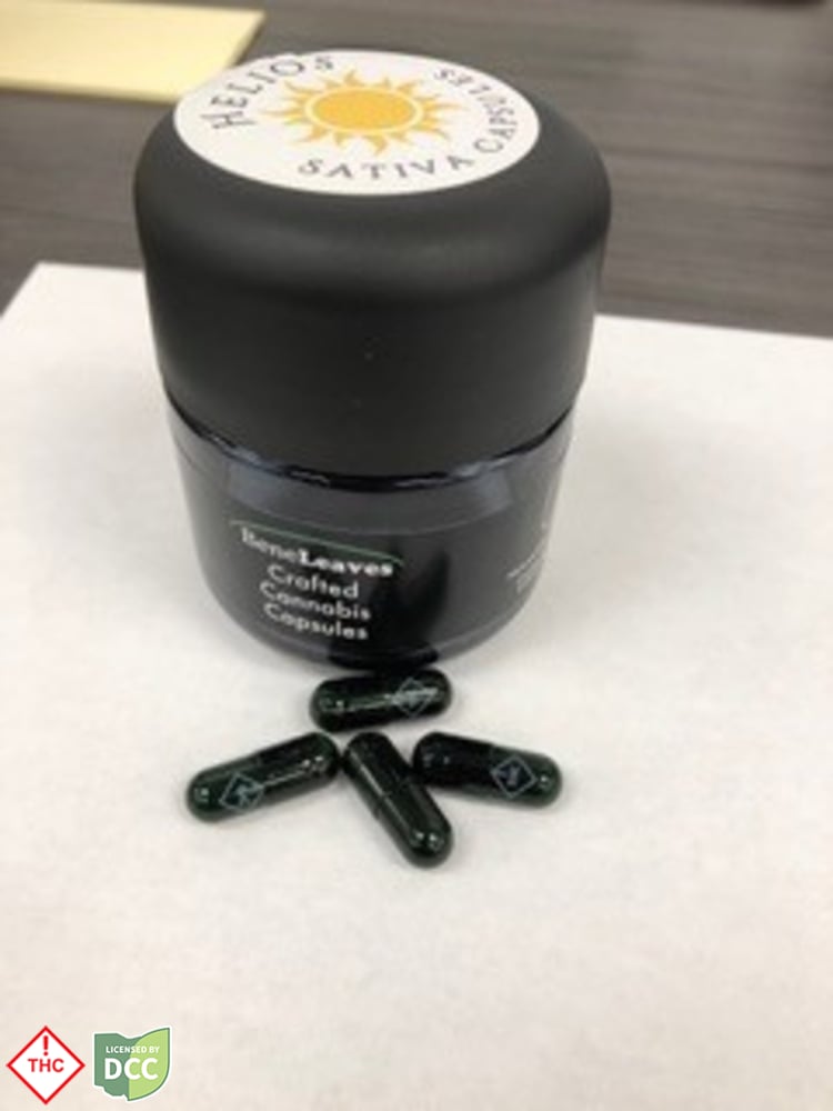 BeneLeaves - 4 Day Helios THC Capsules  - 11ct - 445mg