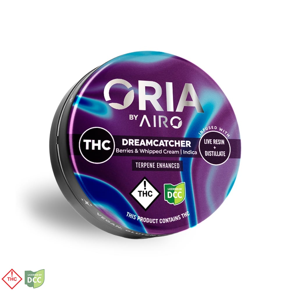 Airo Oria - Live Resin Gummies - Dreamcatcher - 10ct - 100mg Airo Oria - Live Resin Gummies - Dreamcatcher - 10ct - 100mg