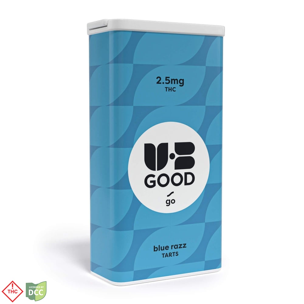 UB GOOD - Blue Razz Go Tarts - 40ct - 100mg