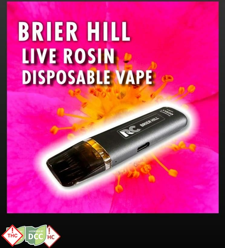 Riviera Creek - Brier Hill - 0.5g Live Rosin Vape Pen