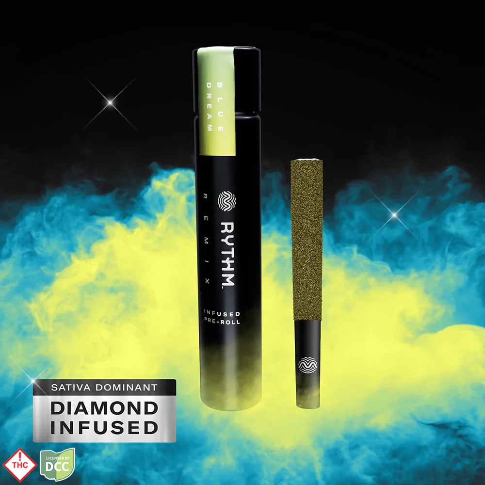 Rythm Remix - Infused - Pre-Roll - Blue DRM - 1g