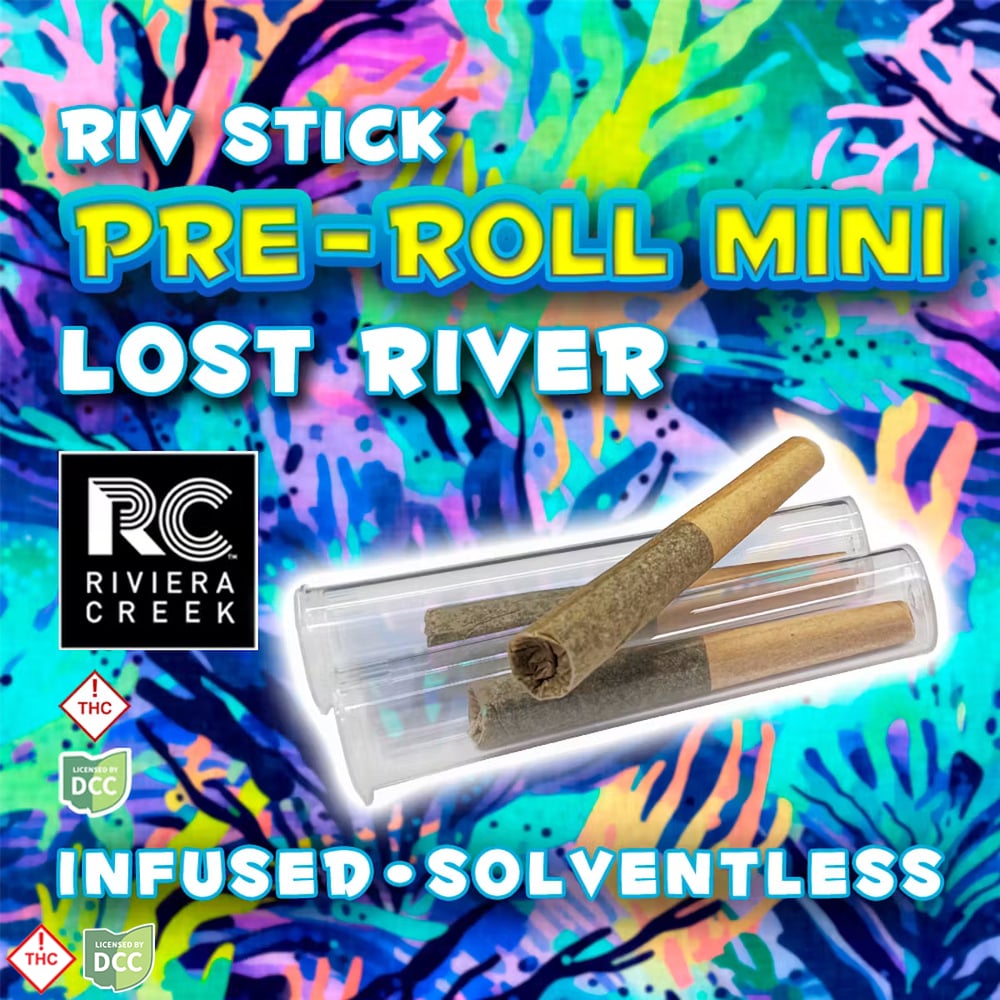 Riviera Creek - Infused - Pre-Roll Minis 3pk - Lost River - 1g