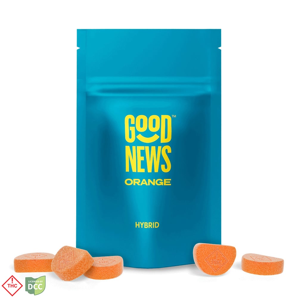 Good News - Orange Gummies - 10ct - 100mg