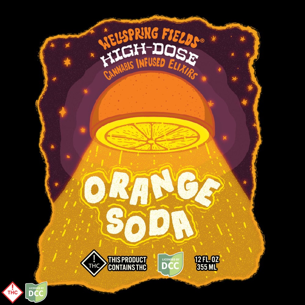 Extra Strength Orange Soda [2pk] (220mg)