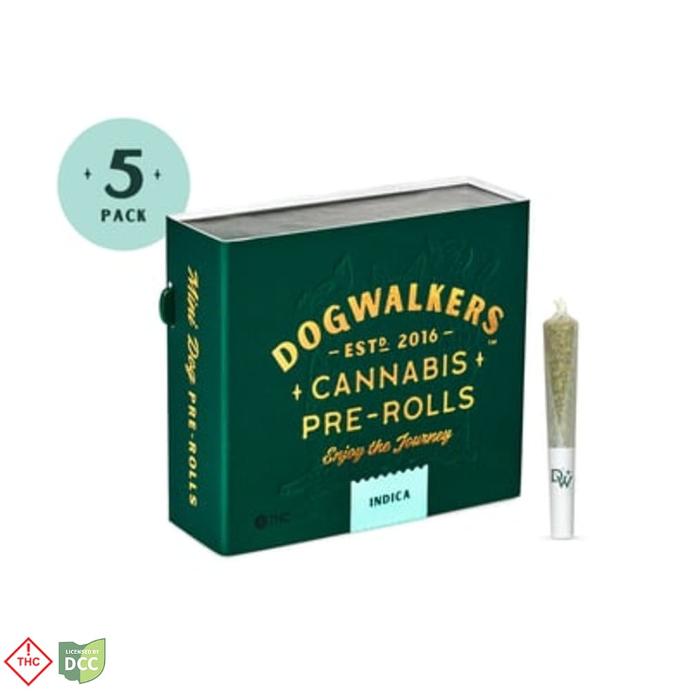 Dogwalkers - Shortie Pre-Roll 5 pk - Fat Billy - 1.75g