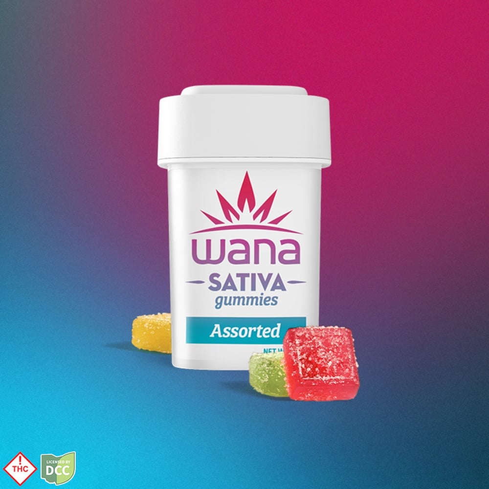 WANA Classic - Sour Assorted Sativa Gummies - 10ct - 100mg