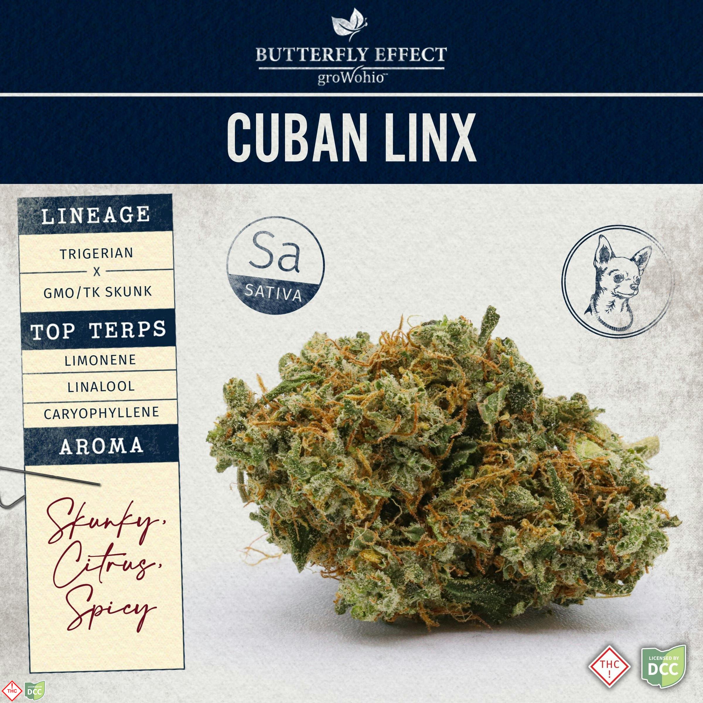 CUBAN LINX "WHITE LABEL" - FLOWER - 2.83G - SATIVA - TIER 2