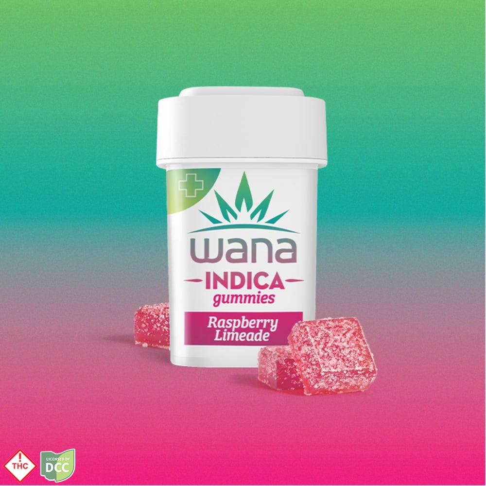 Wana - 3 Day Raspberry Limeade Gummies - 10ct - 300mg