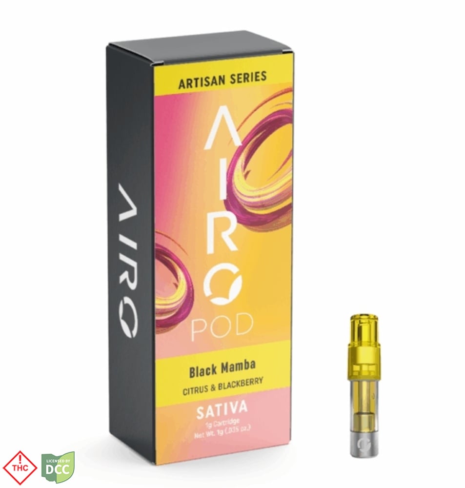 AiroPro  Artisan Series  2 Day Black Mamba   Cart