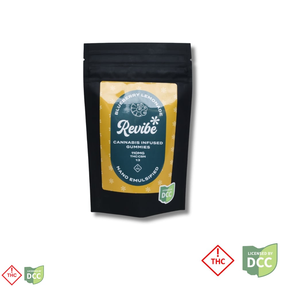1:3 Blueberry Lemonade [10pk] (100mg THC/300mg CBN)