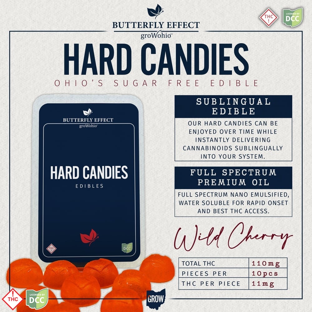 Wild Cherry Hard Candies [10pk] (110mg)
