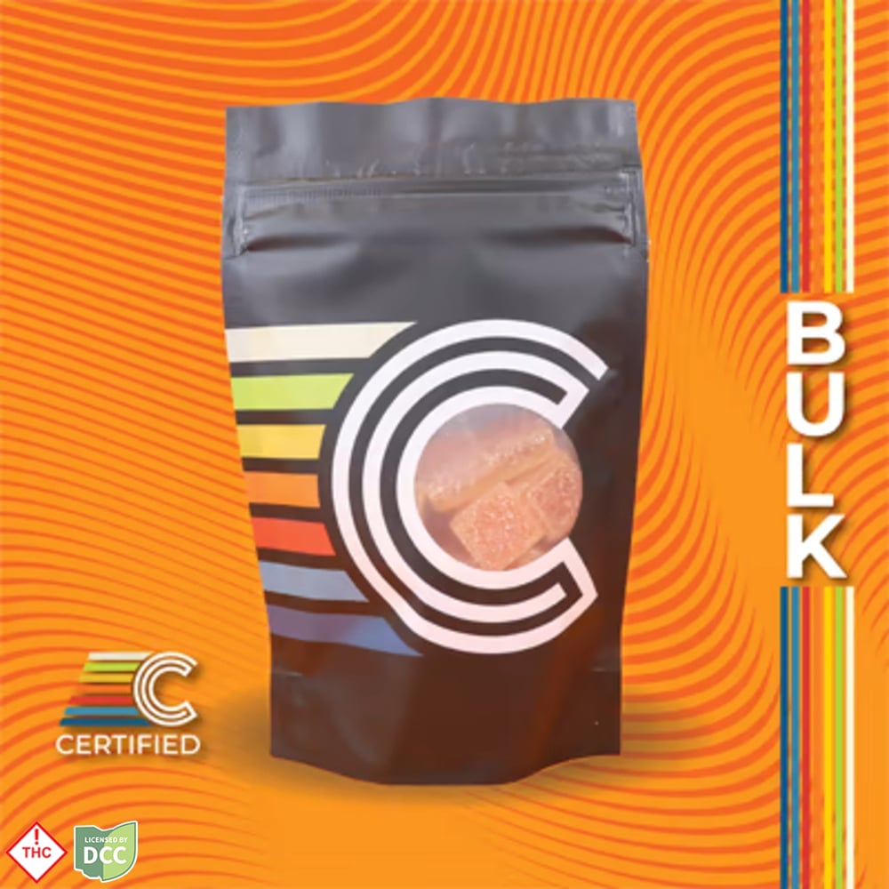 Certified Cultivators - 4 Day Tangerine Citrine Gummies - 40ct - 400mg