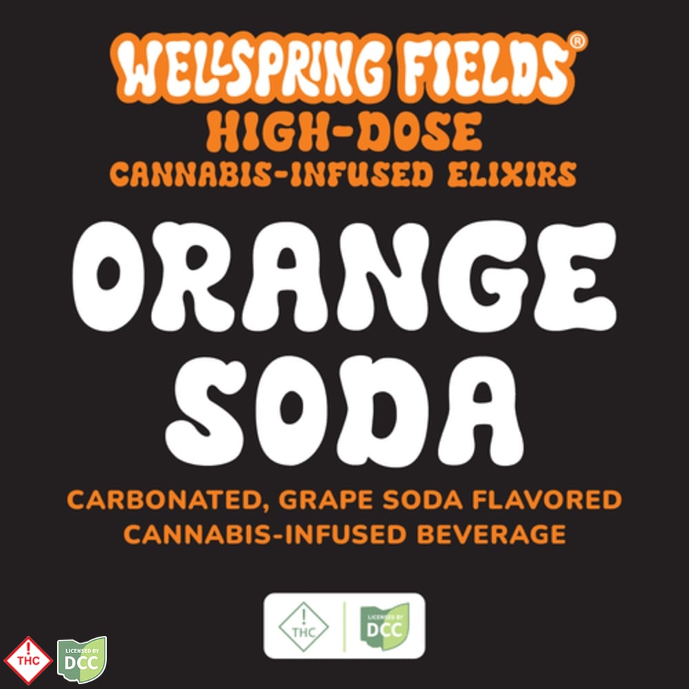 Wellspring Fields - 2 Day Two-Pack Extra Strength Orange Soda Elixir - 200mg