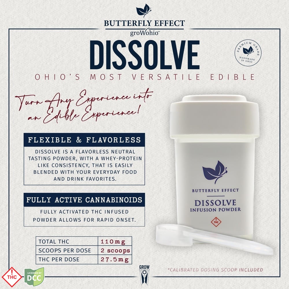 Butterfly Effect - Dissolve Infusion Powder - 4.4g - 110mg